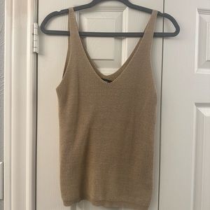Vero moda tan sweater tank.